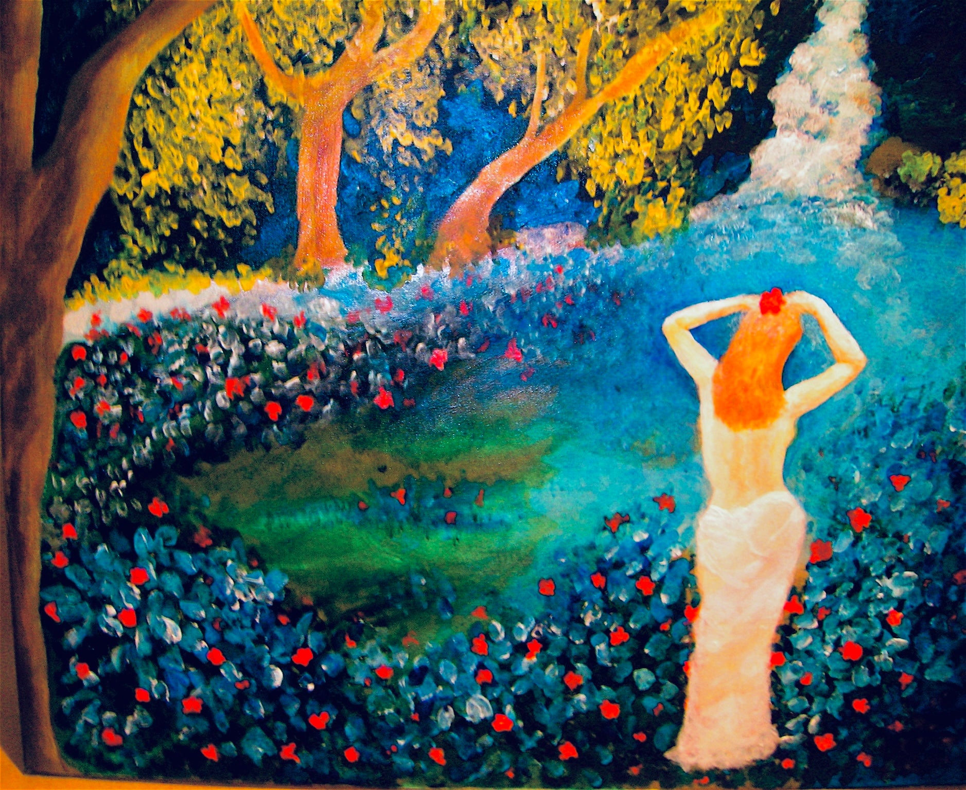 Original Acrylic Painting — Paradise (20x24")