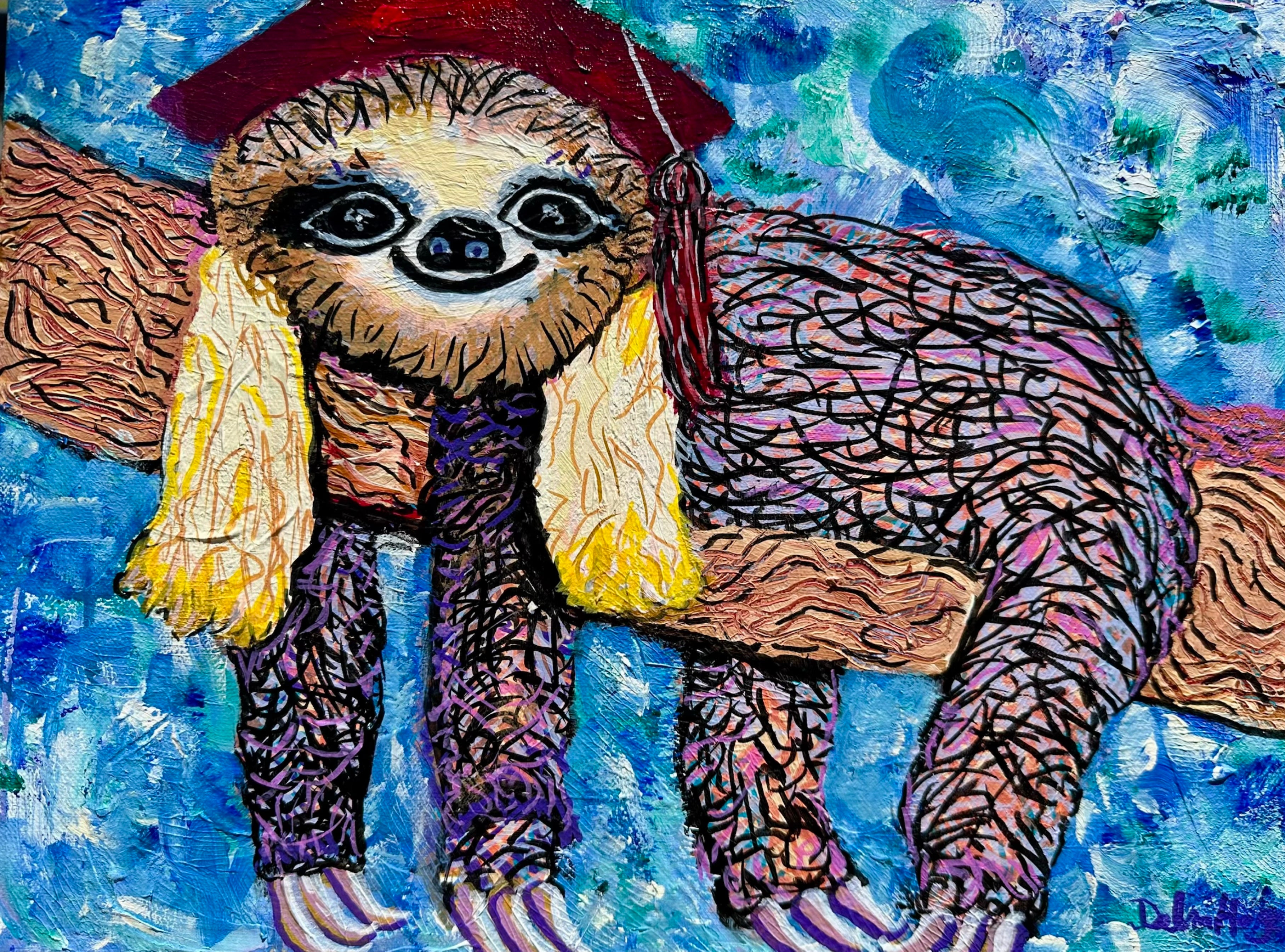 Graduation Sloth
